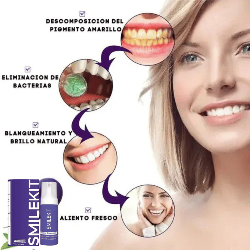 Blanqueador Dental - Smilekit Booster®