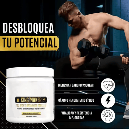 KING MAKER™ - POTENCIADOR DE TESTOSTERONA