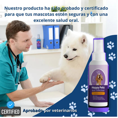 HAPPY PETS: Spray Bucal Para Mascotas